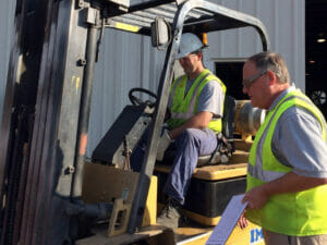 : Forklift and Powered industrial truck training